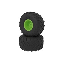 dBoots Chevron MT Tire Set Glued Green