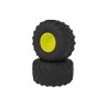 dBoots Chevron MT Tire Set Glued Yellow