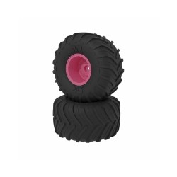 dBoots Chevron MT Tire Set Glued Pink