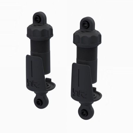 Shock Set Bore: 11mm Length: 70mm Piston: 2x1.3mm Oil: 2000cSt Black with Bump Stop