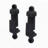 Shock Set Bore: 11mm Length: 70mm Piston: 2x1.3mm Oil: 2000cSt Black with Bump Stop