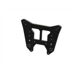 Rear Aluminum Shock Tower Black: EXB