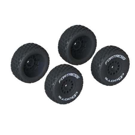 dBoots 'FORTRESS' Tire Set Glued Option (2 Pairs)