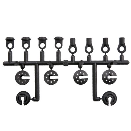 DAMPER PLASTIC PARTS MRX-4X / MTX-5