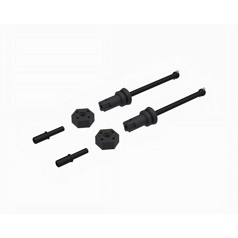 Driveshaft Set Short (2pcs): GROM