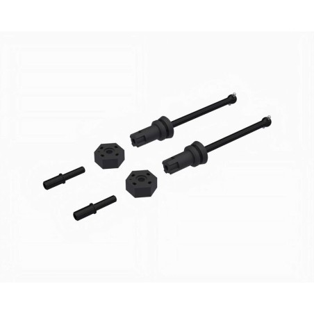 Driveshaft Set Short (2pcs): GROM