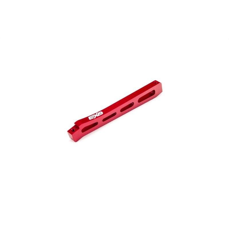 Front Center Aluminum Chassis Brace 118mm Red: EXB