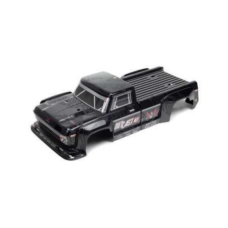 1/8  Painted Decaled Trimmed Body Black : Outcast 6S BLX