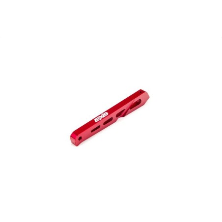 Rear Center Aluminum Chassis Brace 87mm Red: EXB