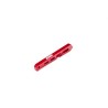 Rear Center Aluminum Chassis Brace 87mm Red: EXB