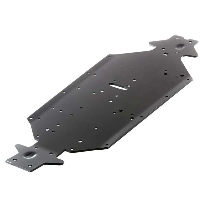 Chassis Aluminum SWB Silver/Blue