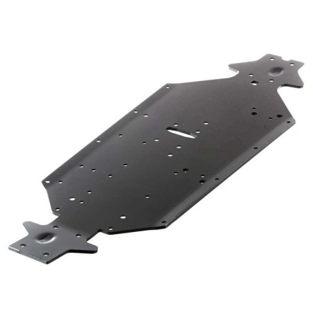 Chassis Aluminum SWB Silver/Blue