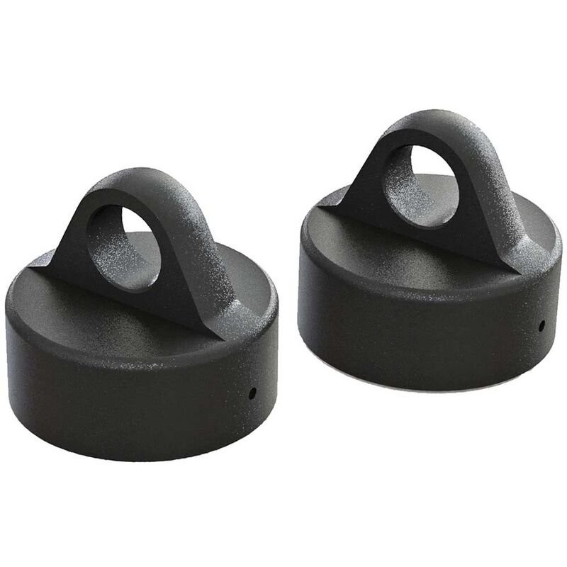 Shock Cap Aluminum Black (2): 6S