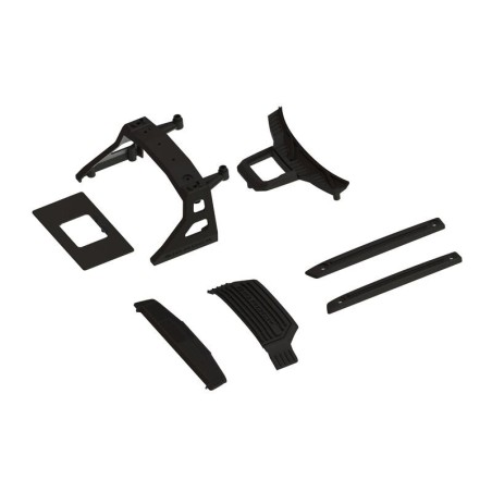 Roll Hoop Scuttle & Grille Set: BIG ROCK
