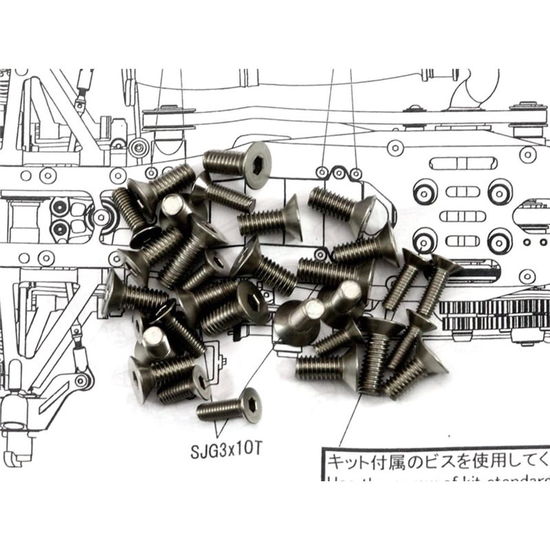 TITANIUM SCREW SET B MRX-4
