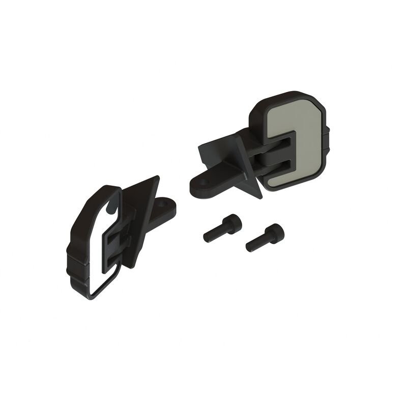 Door Mirrors Set: BIG ROCK