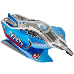 1/8 Painted Body with Decals Blue: TYPHON 6S BLX