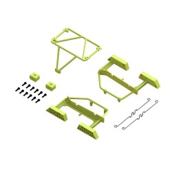 Desert Truck Body Roll Cage Set Yellow: GROM
