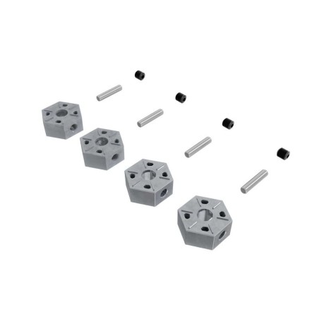 12mm Wheel Hex Set Plastic (4)