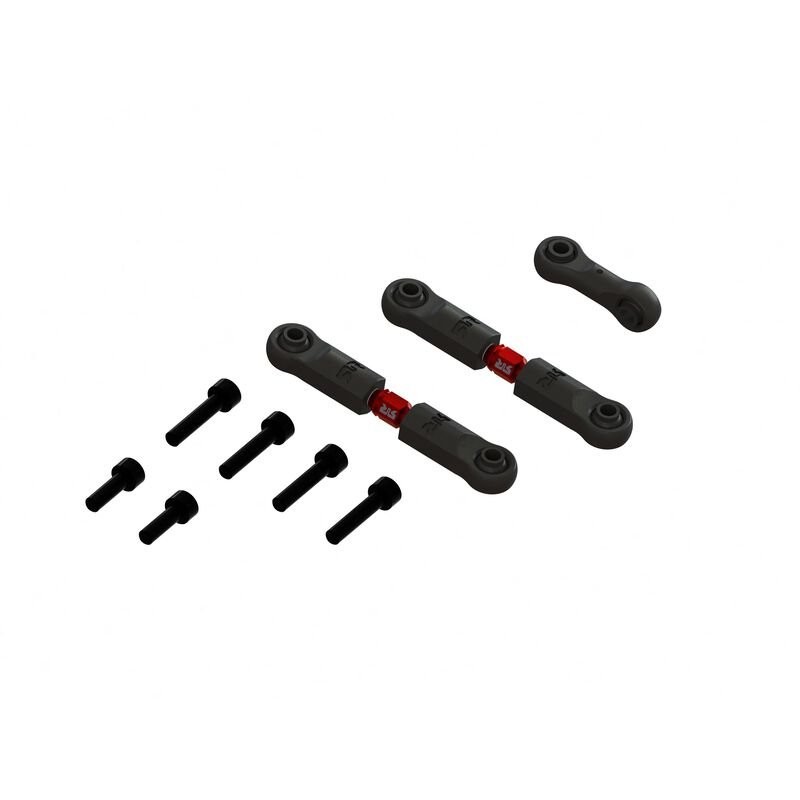 Aluminum Adjustable Steering Links Set B (2): MOJAVE GROM