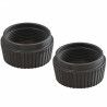 Shock Cap Lower Aluminum Black (2): 6S
