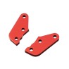 Steering Plate B Aluminum Red (2)