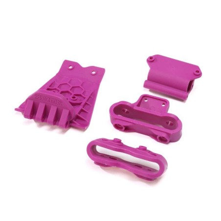 Lower Skid And Bumper Mount Set Purple