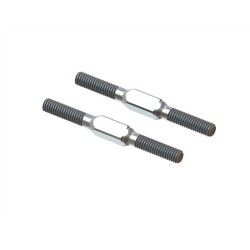 Steel Turnbuckle M4x45mm Silver (2): EXB