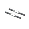 Steel Turnbuckle M4x45mm Silver (2): EXB