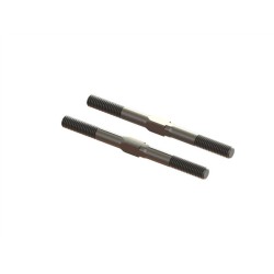 Steel Turnbuckle M5x65mm Silver (2): EXB