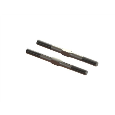 Steel Turnbuckle M5x65mm Silver (2): EXB