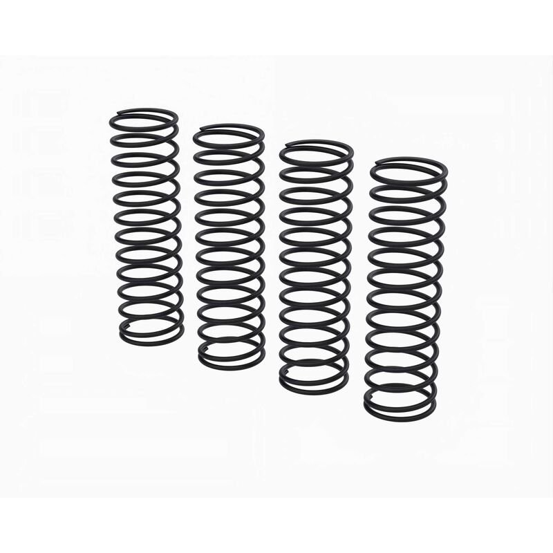 Shock Spring Set E 0.50N/mm Black (4): GROM