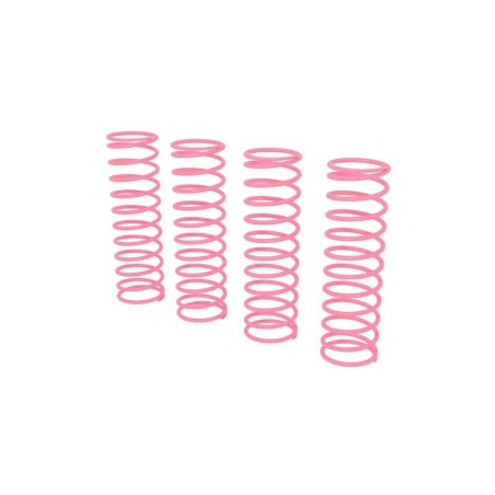 Shock Spring Set E Pink 0.50N/mm (4): GROM