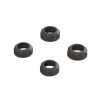 Shock Cap (4): 4X4 Black