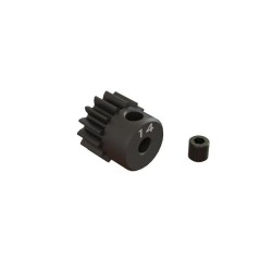 Pinion Gear 14T 0.8Mod 1/8 Bore CNC Steel