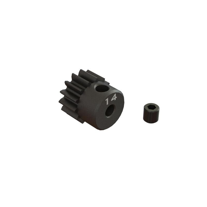 Pinion Gear 14T 0.8Mod 1/8 Bore CNC Steel