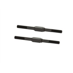 Steel Turnbuckle M4x60mm Black (2)