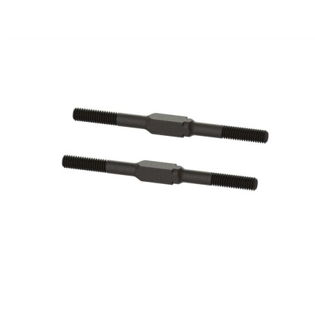 Steel Turnbuckle M4x60mm Black (2)