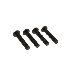 Button Head Hex Machine Screws M4x22mm (4)