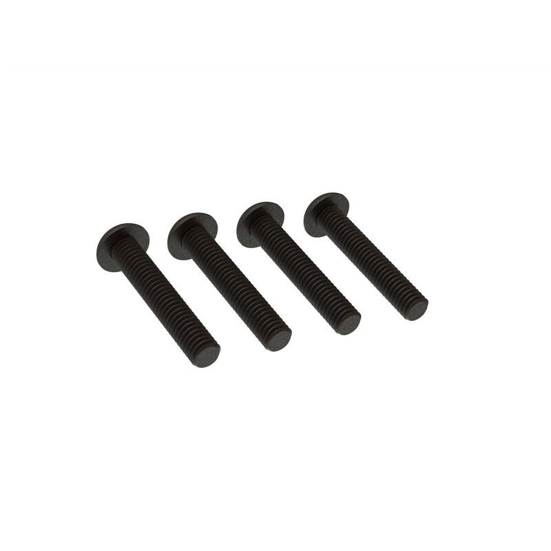 Button Head Hex Machine Screws M4x22mm (4)