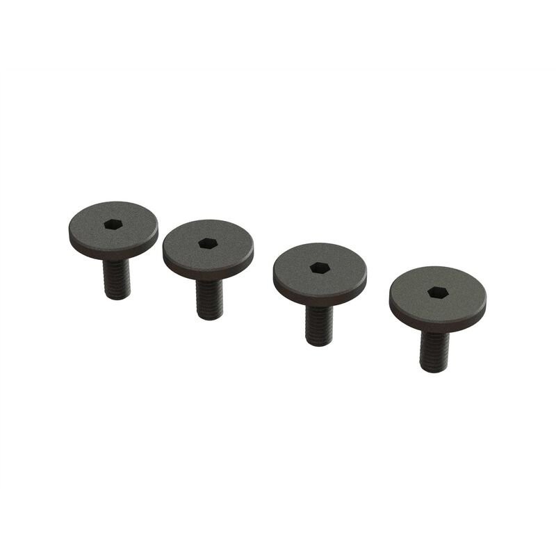 Large Head Screws M3x8mm (4)