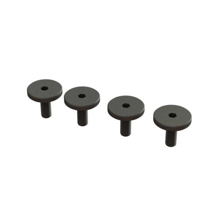 Large Head Screws M3x8mm (4)
