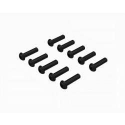 Button Head Screw M2.5x10mm (10)