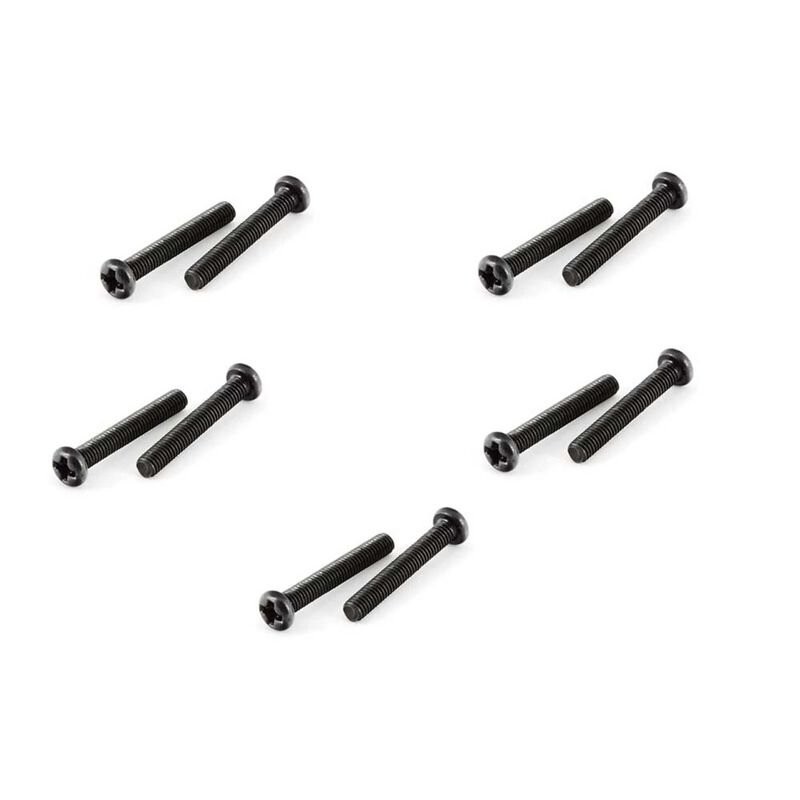 Button Head Cross Machine Screw 3x20mm (10)