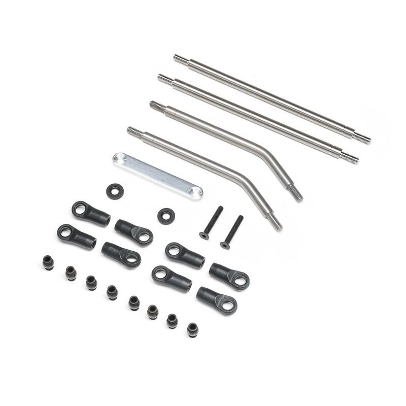 Front Upper/Lower Links Set Titanium: AXP8