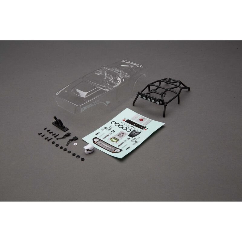 1/24 Pre-cut Clear Body: SCX24 Deadbolt