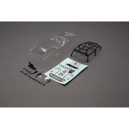 1/24 Pre-cut Clear Body: SCX24 Deadbolt