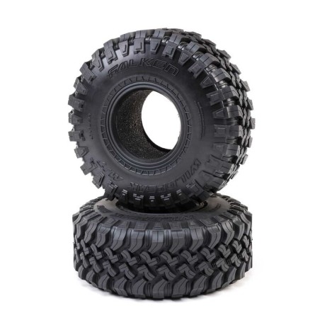 1.9 Falken Wildpeak M/T 4.7 R35 Tires with Inserts (2)