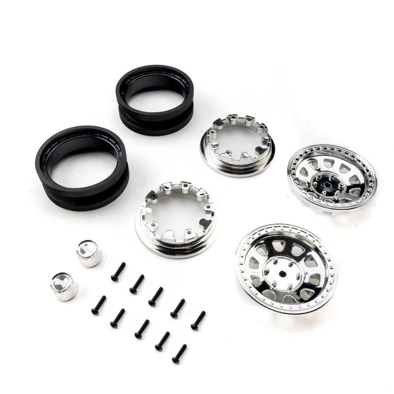 1.9 Raceline Daytona Beadlock Wheels Chrome (2)