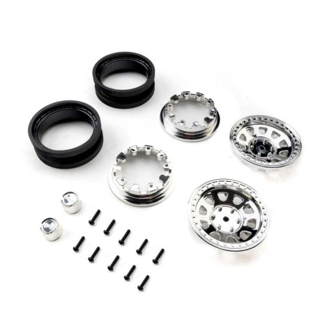 1.9 Raceline Daytona Beadlock Wheels Chrome (2)